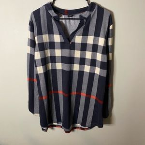 PLAID LOOSE FITTING SHIRT
